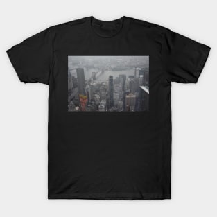 Brooklyn Bridge from One World Trade Center T-Shirt